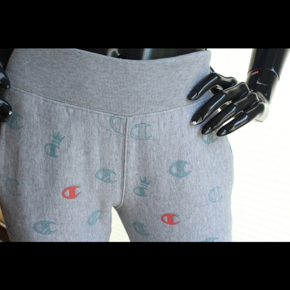 3/$25 Champion patterned reverse weave joggers - Picture 3 of 3